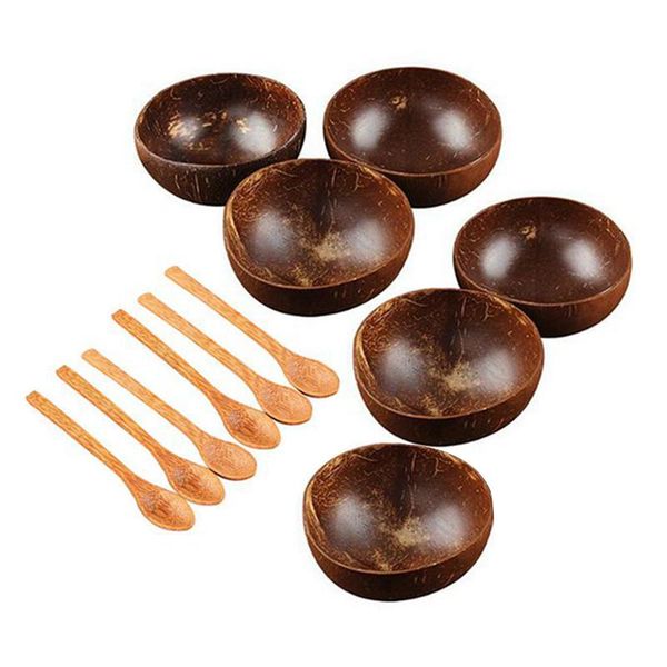 afbc coconut bowl set handmade coconut shell tableware wood spoon dessert fruit salad mixing bowl rice ramen 12pcs
afbc coconut bowl set handmade coconut shell tableware wood spoon dessert fruit salad mixing bowl rice ramen 12pcs