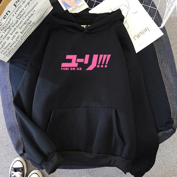 women's hoodies & sweatshirts anime yuri on ice hoodie women manga harajuku oversized victor woman kawaii funny pullovers hoody, Black
women's hoodies & sweatshirts anime yuri on ice hoodie women manga harajuku oversized victor woman kawaii funny pullovers hoody, Black