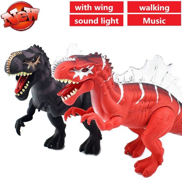 42cm large electric dinosaur animal toy walking dinosaur robot with light sound effect spinosaurus dinosaur toy with wing toys
42cm large electric dinosaur animal toy walking dinosaur robot with light sound effect spinosaurus dinosaur toy with wing toys