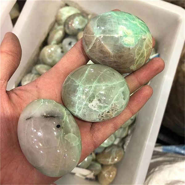 decorative objects & figurines natural quartz green moonstone palm crystals healing stones for feng shui
decorative objects & figurines natural quartz green moonstone palm crystals healing stones for feng shui
