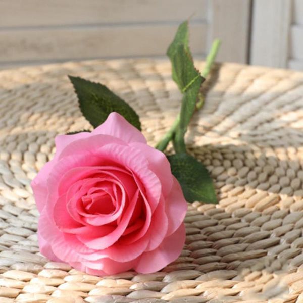 decorative flowers & wreaths 1pc red rose artificial flower real touch latex party bouquet for home faux fake wedding decoration silicone q6
decorative flowers & wreaths 1pc red rose artificial flower real touch latex party bouquet for home faux fake wedding decoration silicone q6