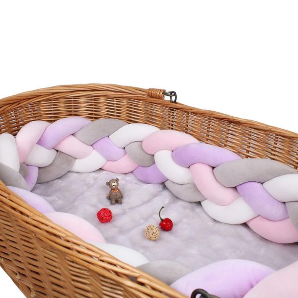 4 braided 3m baby bed bumper baby bumper for boys girls cot crib protector cuna para room decor accessories
4 braided 3m baby bed bumper baby bumper for boys girls cot crib protector cuna para room decor accessories