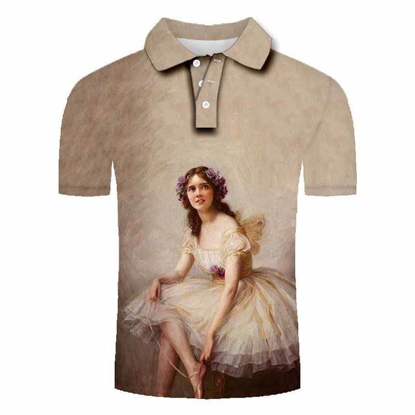 men's polos summer high-quality quick-drying shirt world famous painting 3d printing art xl 2021, White;black
men's polos summer high-quality quick-drying shirt world famous painting 3d printing art xl 2021, White;black