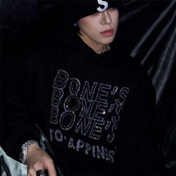 men's hoodies & sweatshirts hip hop sweatshirt fashion punk sport coat pullover rhinestone gothic long sleeve hoodie y2k coats men/wo, Black
men's hoodies & sweatshirts hip hop sweatshirt fashion punk sport coat pullover rhinestone gothic long sleeve hoodie y2k coats men/wo, Black