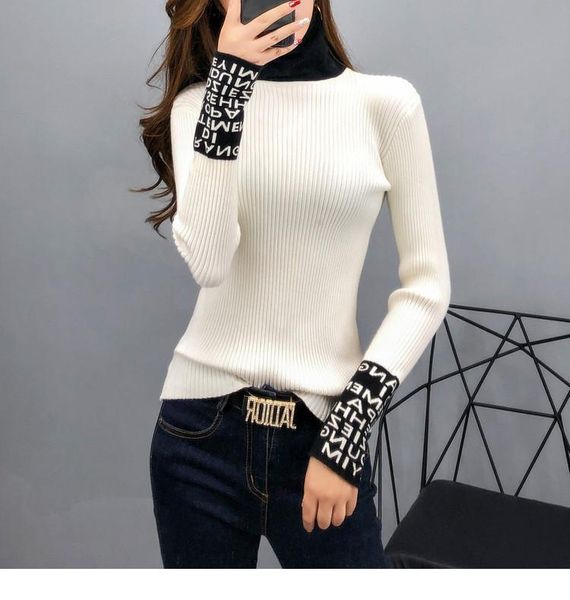 sss winter sweater for womens pullover women cute jumpers ladi s turtleneck letter printing s size s-xl, White;black
sss winter sweater for womens pullover women cute jumpers ladi s turtleneck letter printing s size s-xl, White;black