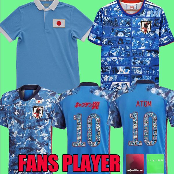 2021 2022 japan 100th anniversary soccer jerseys fans player version special cartoon 100 th years honda tsubasa kamada shibasaki atom footba, Black;yellow
2021 2022 japan 100th anniversary soccer jerseys fans player version special cartoon 100 th years honda tsubasa kamada shibasaki atom footba, Black;yellow