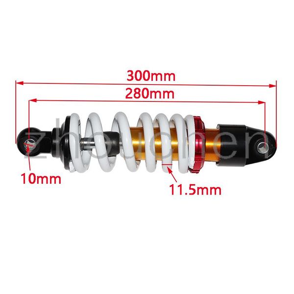 parts 260 mm 270 280 10 inch absorber rear suspension, suitable for motorcycle dirt pocket bike quad
parts 260 mm 270 280 10 inch absorber rear suspension, suitable for motorcycle dirt pocket bike quad