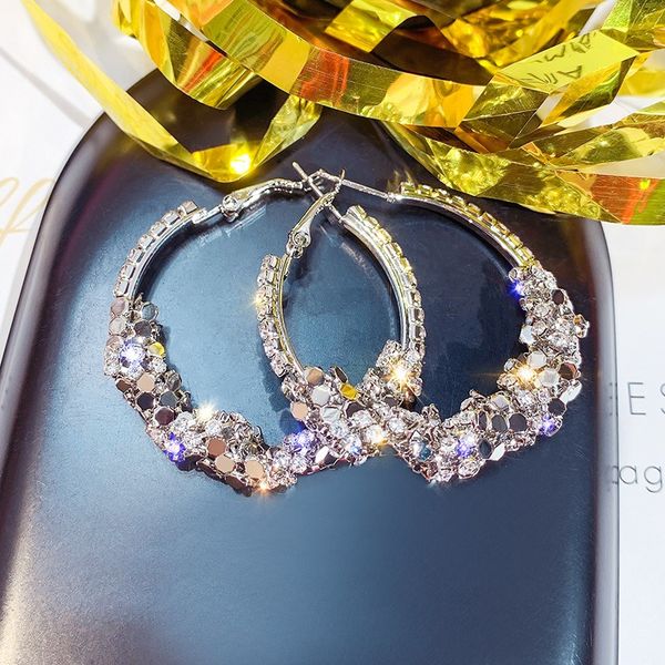 europe and american exaggerated retro big circle earring long tassel earrings elegant silver earring jewelry for women trendy personality te
europe and american exaggerated retro big circle earring long tassel earrings elegant silver earring jewelry for women trendy personality te