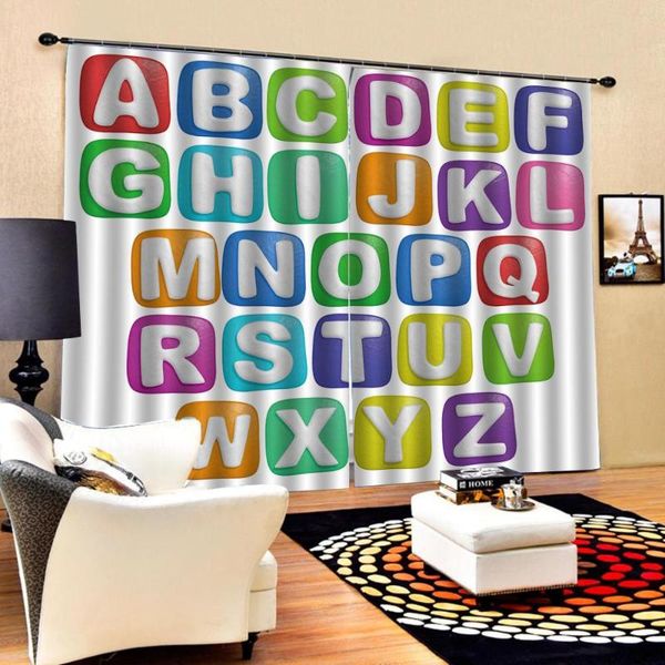 curtain & drapes decoration curtains luxury blackout 3d window for living room letter
curtain & drapes decoration curtains luxury blackout 3d window for living room letter