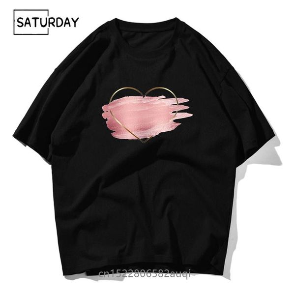men's t-shirts simple heart painting casual men/women 100% cotton t-shirt tshirt 2021 chic girl's summer short sleeve streetwear, White;black
men's t-shirts simple heart painting casual men/women 100% cotton t-shirt tshirt 2021 chic girl's summer short sleeve streetwear, White;black