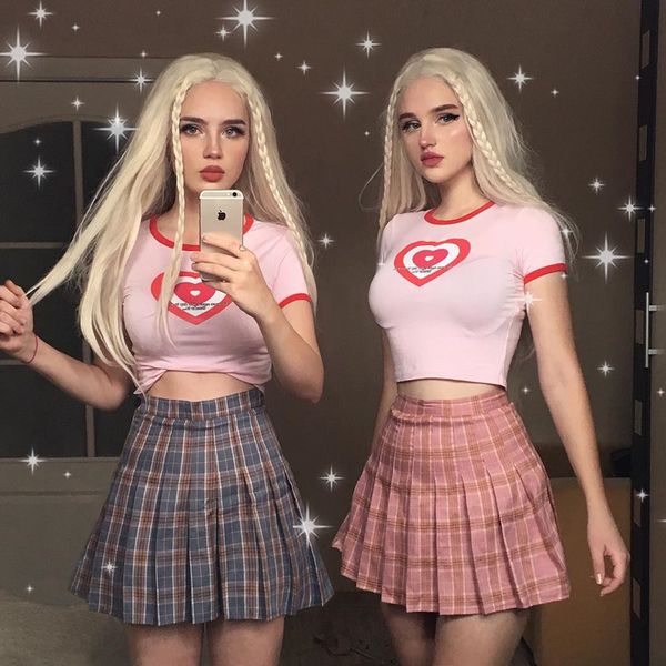 summer pink checkered pleated skirts casual plaid mini short skirt cute sweat ladies streetwear preppy korean style, Black
summer pink checkered pleated skirts casual plaid mini short skirt cute sweat ladies streetwear preppy korean style, Black