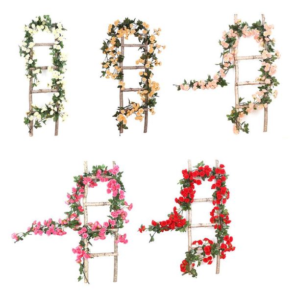 1.8/2/2.2m wisteria artificial flower vine wreath wedding arch decoration fake plant leaf rattan trailing flower ivy wall decor
1.8/2/2.2m wisteria artificial flower vine wreath wedding arch decoration fake plant leaf rattan trailing flower ivy wall decor