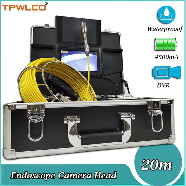 20m cable waterproof 23mm head 7inch underwater channel cleaning inspection equipment system with dvr function
20m cable waterproof 23mm head 7inch underwater channel cleaning inspection equipment system with dvr function
