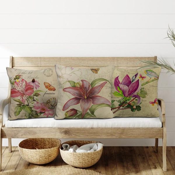 cushion/decorative pillow flower print decorative cases linen throw pillows for home living room sofa cushion cover funda cojin almofada 45x
cushion/decorative pillow flower print decorative cases linen throw pillows for home living room sofa cushion cover funda cojin almofada 45x