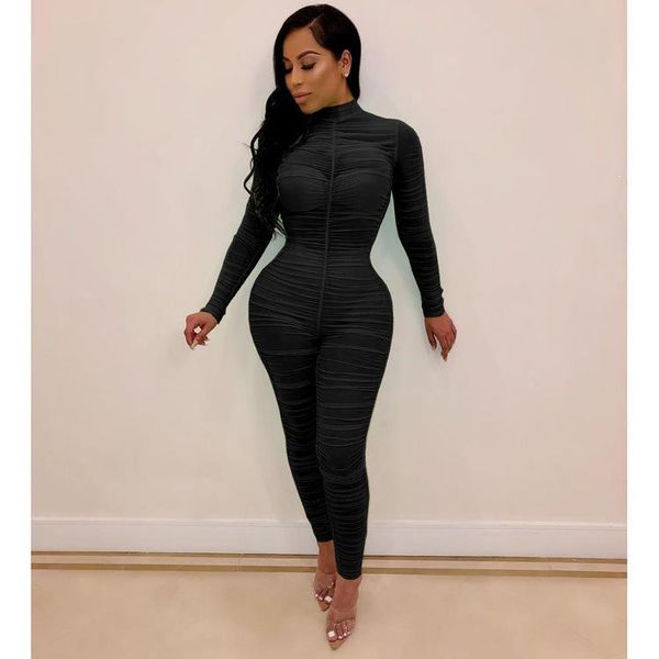 women's jumpsuits & rompers women folds long sleeve solid color bodycon transparent mesh party, Black;white
women's jumpsuits & rompers women folds long sleeve solid color bodycon transparent mesh party, Black;white