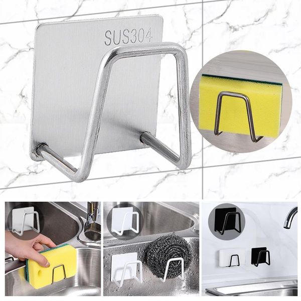 hooks & rails kitchen bathroom stainless steel shelf sponges holder self adhesive sink storage drying accessories tools
hooks & rails kitchen bathroom stainless steel shelf sponges holder self adhesive sink storage drying accessories tools