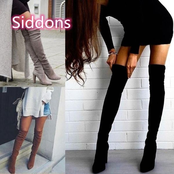boots siddons 2021 winter women over the knee pointed toe zipper chunky high heel ladies runway shoes woman thigh boot, Black
boots siddons 2021 winter women over the knee pointed toe zipper chunky high heel ladies runway shoes woman thigh boot, Black