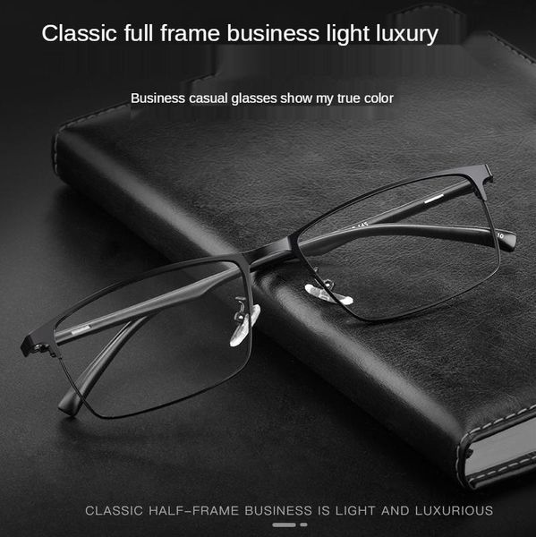 fashion sunglasses frames men classic square glasses alloy frame prescription optical eyewear replaceable business vintage eyeglasses male, Black
fashion sunglasses frames men classic square glasses alloy frame prescription optical eyewear replaceable business vintage eyeglasses male, Black