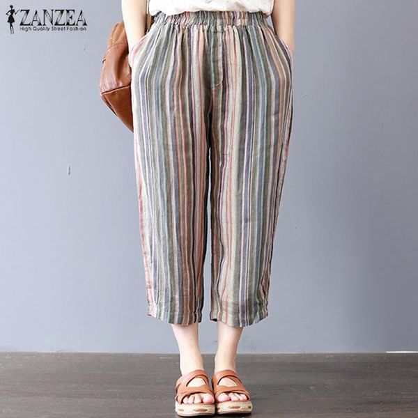 women's pants & capris 2022 oversized women wide leg pantalon casual elastic waist cotton linen loose trousers summer striped party h, Black;white
women's pants & capris 2022 oversized women wide leg pantalon casual elastic waist cotton linen loose trousers summer striped party h, Black;white