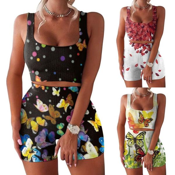 yoga outfit fashion women two-piece prints sleeveless gym clothing high-waisted sports shorts workout set ropa deportiva mujer
yoga outfit fashion women two-piece prints sleeveless gym clothing high-waisted sports shorts workout set ropa deportiva mujer