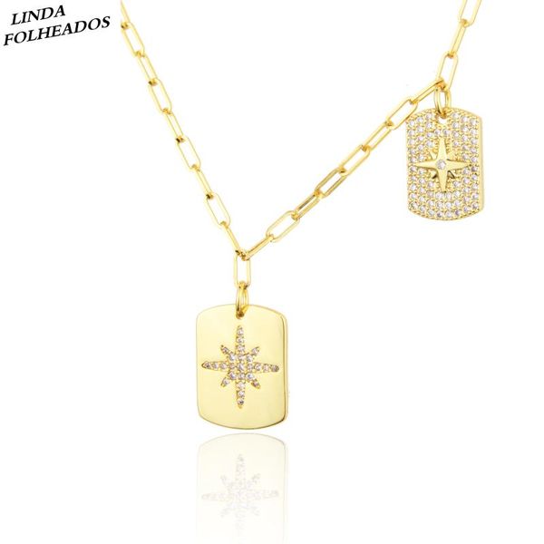 pendant necklaces linda folheados jewelry trendy double snowflake square shape sweater chain gold zircon copper necklace women gift, Silver
pendant necklaces linda folheados jewelry trendy double snowflake square shape sweater chain gold zircon copper necklace women gift, Silver