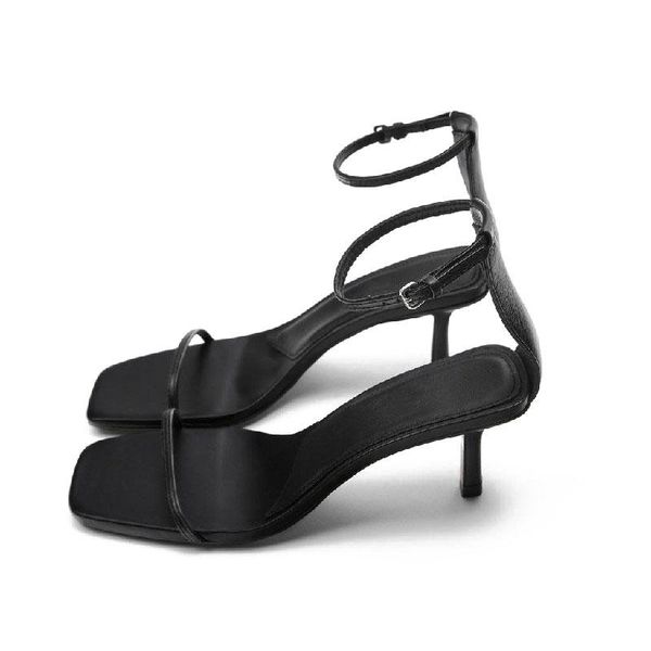 women's sandals 2021 square head strap high heels basic shoes casual party pumps female fashion summer size 35-40 xwc10291, Black
women's sandals 2021 square head strap high heels basic shoes casual party pumps female fashion summer size 35-40 xwc10291, Black