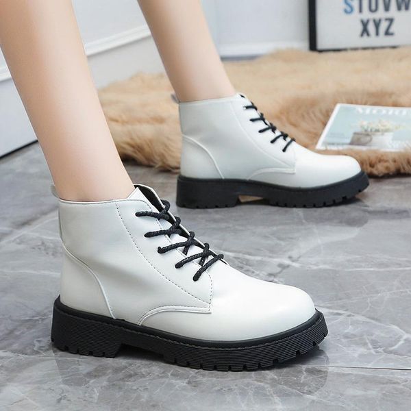 boots ladies genuine leather shoes for women autumn winter ankle oxford female lace up rubber platform, Black
boots ladies genuine leather shoes for women autumn winter ankle oxford female lace up rubber platform, Black