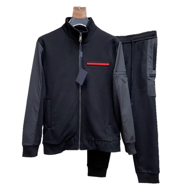 budge store 21fw designer prad men's tracksuits 100% mercerized cotton sweatshirt suit high density non-deformation sportswear fashion, Gray
budge store 21fw designer prad men's tracksuits 100% mercerized cotton sweatshirt suit high density non-deformation sportswear fashion, Gray