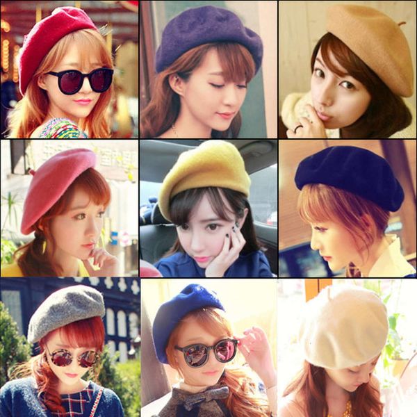 korean autumn and winter beret hat painter bud woolen lady cute fashion, Blue;gray
korean autumn and winter beret hat painter bud woolen lady cute fashion, Blue;gray