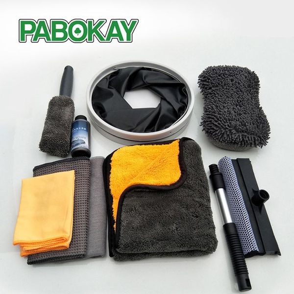 car sponge wash set combination 10-piece household supplies cleaning 
car sponge wash set combination 10-piece household supplies cleaning