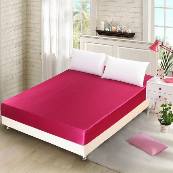 sheets & sets solid color fitted sheet satin mattress cover non-slip all-around bed with elastic band anti-dust protector
sheets & sets solid color fitted sheet satin mattress cover non-slip all-around bed with elastic band anti-dust protector
