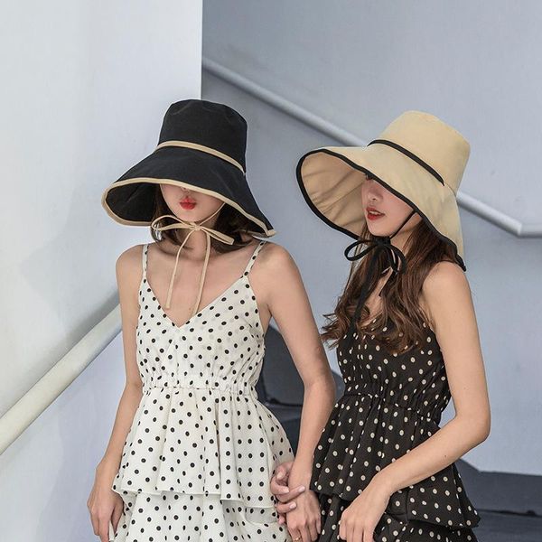 wide brim hats fisherman hat woman spring summer sunshade candy color flat bucket head outdoor caps sun tourist cap, Blue;gray
wide brim hats fisherman hat woman spring summer sunshade candy color flat bucket head outdoor caps sun tourist cap, Blue;gray