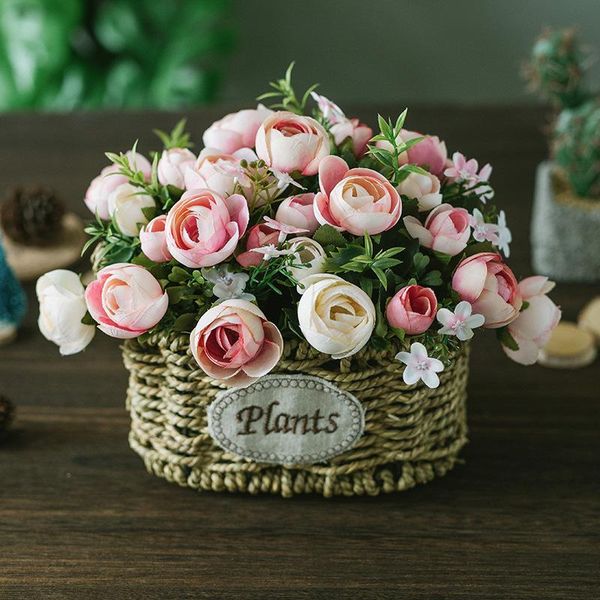 10heads/1 bundle silk roses bride bouquet for christmas home wedding new year decoration fake plants artificial flowers
10heads/1 bundle silk roses bride bouquet for christmas home wedding new year decoration fake plants artificial flowers