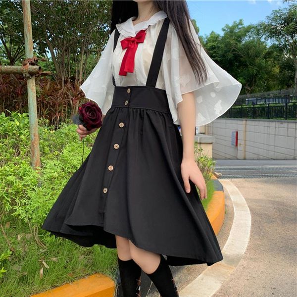 clothing sets japanese fashion college high waist slim sweet all-match student summer school girl uniform sailor dress korean, White
clothing sets japanese fashion college high waist slim sweet all-match student summer school girl uniform sailor dress korean, White