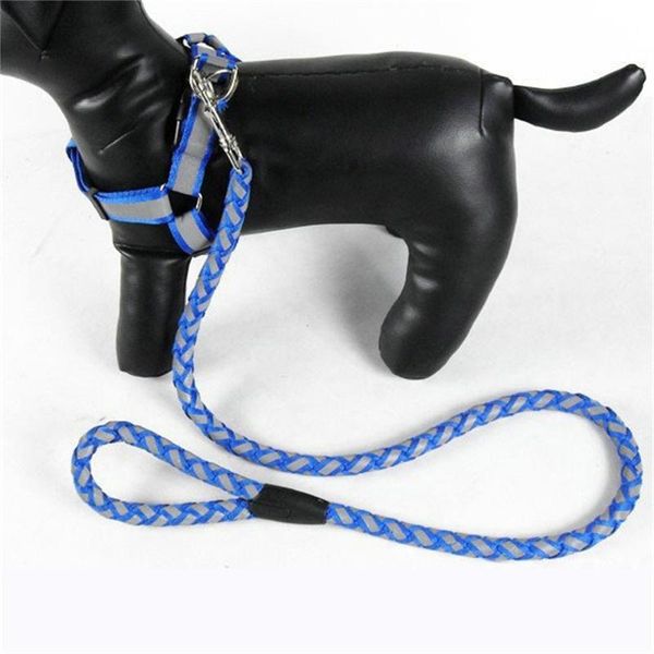 dog collars & leashes 1 pc leash pet puppy rope chain walking traction braided reflective harnesses supplies
dog collars & leashes 1 pc leash pet puppy rope chain walking traction braided reflective harnesses supplies