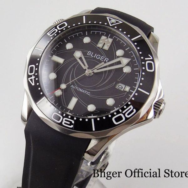wristwatches men watch rotating bezel miyota movement mechanical wristwatch rubber band, Slivery;brown
wristwatches men watch rotating bezel miyota movement mechanical wristwatch rubber band, Slivery;brown