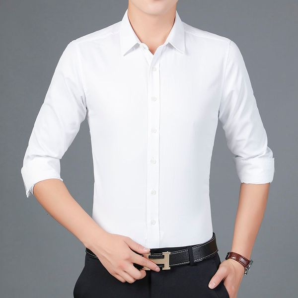 2021 lent solid men's shirts casual long mouwen social shirt for man new plus size 5xl, White;black
2021 lent solid men's shirts casual long mouwen social shirt for man new plus size 5xl, White;black