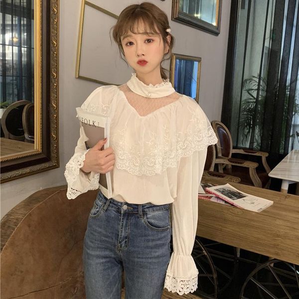 women's blouses & shirts lolita lace ruffles white apricot pink blouse chemise femme korean fashion clothing sweet temperament chiffon
women's blouses & shirts lolita lace ruffles white apricot pink blouse chemise femme korean fashion clothing sweet temperament chiffon
