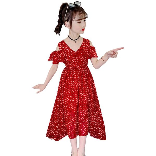 girl's dresses summer dress girl heart pattern beach off shoulder draped for kids v neck girls clothes, Red;yellow
girl's dresses summer dress girl heart pattern beach off shoulder draped for kids v neck girls clothes, Red;yellow