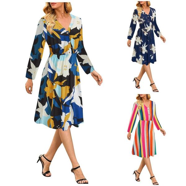 casual dresses autumn fashion vintage dress women's v-neck long-sleeved office lady temperament 2021 vestido de mujer #4, Black;gray
casual dresses autumn fashion vintage dress women's v-neck long-sleeved office lady temperament 2021 vestido de mujer #4, Black;gray