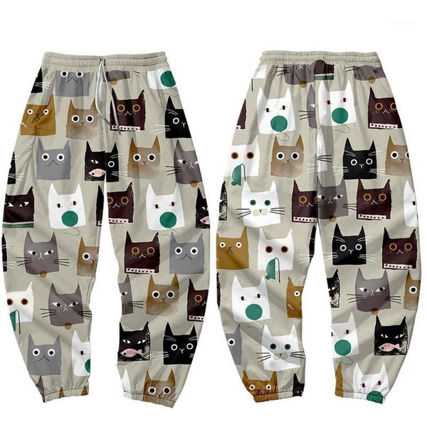 men's pants 2021 3d print cat head pattern sweatpants women/men fitness joggers spring high street anime trousers sweatpant, Black
men's pants 2021 3d print cat head pattern sweatpants women/men fitness joggers spring high street anime trousers sweatpant, Black