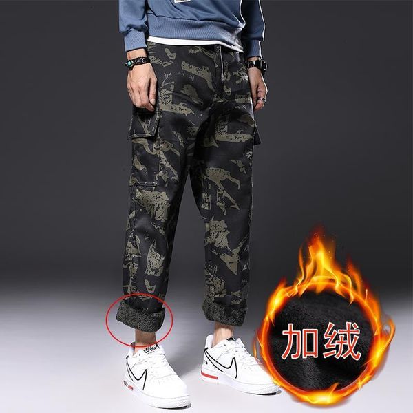 2021 new winter marks men's multi-pockets baggy manly casual autumn fleeing coveralls camouflage pants etcc, Black
2021 new winter marks men's multi-pockets baggy manly casual autumn fleeing coveralls camouflage pants etcc, Black