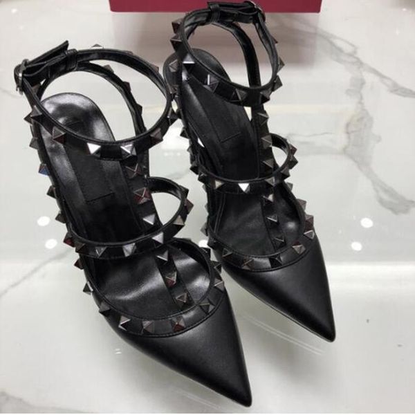 new nude women pumps shoes ladies rivets high heels shoes fashion buckle studded stiletto sandals 35-42 with box, Black
new nude women pumps shoes ladies rivets high heels shoes fashion buckle studded stiletto sandals 35-42 with box, Black