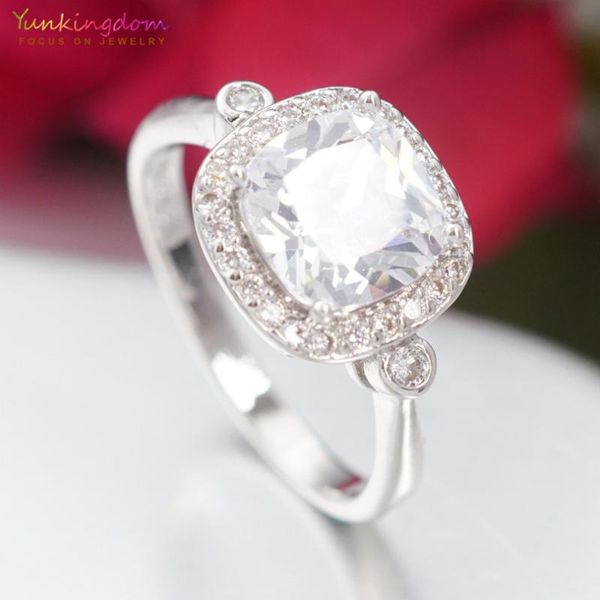 cluster rings yunkingdom beautiful fashionable white gold color zircon bride wedding engagement square for women lover gift, Golden;silver
cluster rings yunkingdom beautiful fashionable white gold color zircon bride wedding engagement square for women lover gift, Golden;silver