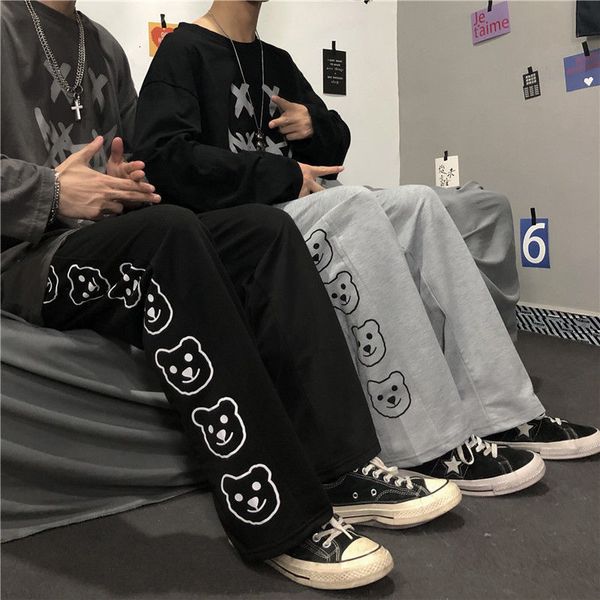 women's pants & capris harajuku wide women korean fashion cartoon joggers sports hip hop loose black trousers hippie z0jc, Black;white
women's pants & capris harajuku wide women korean fashion cartoon joggers sports hip hop loose black trousers hippie z0jc, Black;white