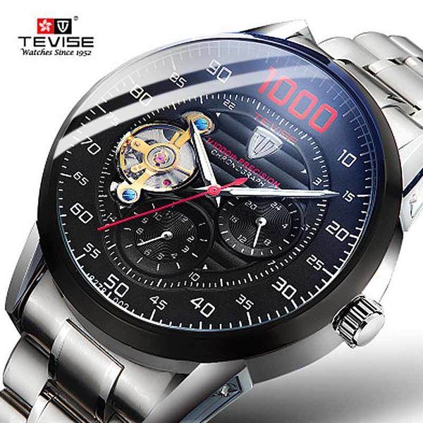 fashion tevise men skeleton sier steel automatic mechanical clock month tablet lighting clocks presents for relogio masculino, Slivery;brown 
fashion tevise men skeleton sier steel automatic mechanical clock month tablet lighting clocks presents for relogio masculino, Slivery;brown