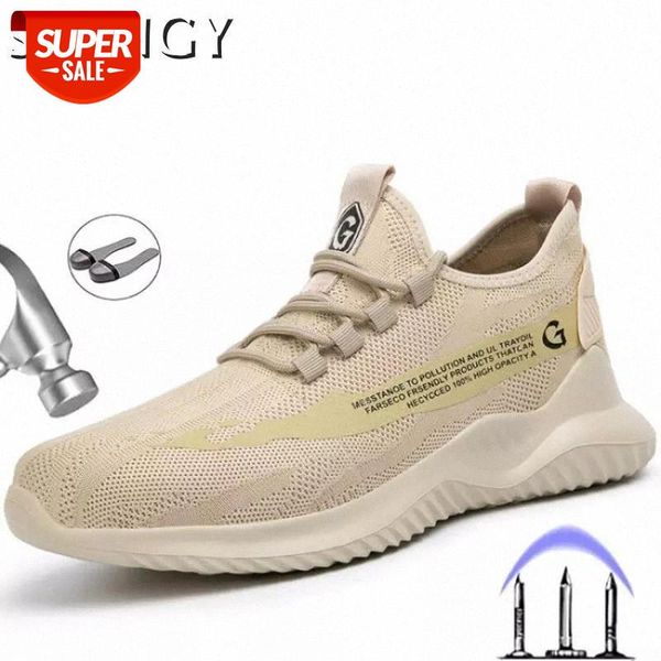 autumn new men safety shoes lightweight indestructible security mesh men's shoes work character running sneakers for males #sz77
autumn new men safety shoes lightweight indestructible security mesh men's shoes work character running sneakers for males #sz77