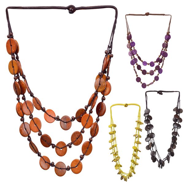 handmade bead necklace multi-layered bohemian fashion women's necklace statement exaggerated jewelry new, Silver
handmade bead necklace multi-layered bohemian fashion women's necklace statement exaggerated jewelry new, Silver