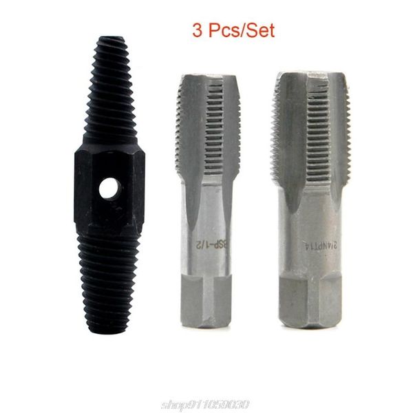 professional hand tool sets 3pcs 1/2 inch 3/4 wire screw extractor broken water pipe thread repair tap set remover tools j08 21 dropship
professional hand tool sets 3pcs 1/2 inch 3/4 wire screw extractor broken water pipe thread repair tap set remover tools j08 21 dropship