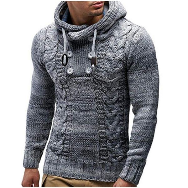 autumn winter men's sweaters fashion knitted cultivate morality turtleneck sweatshirt male warm hooded pullovers clothing, White;black
autumn winter men's sweaters fashion knitted cultivate morality turtleneck sweatshirt male warm hooded pullovers clothing, White;black